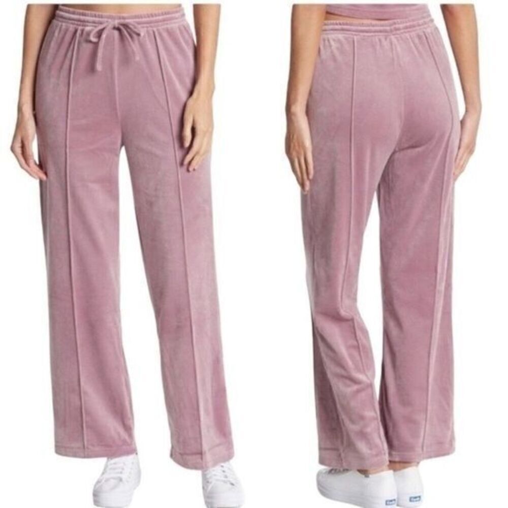 Abound Nordstrom Velour Track Pants Purple Morn 4X NWT